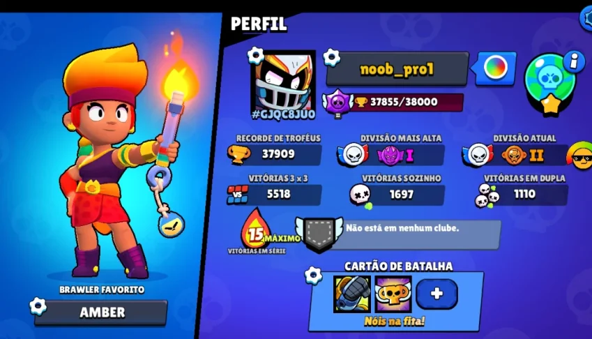 Conta Brawl Stars