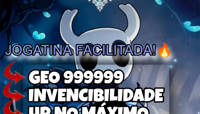 Hollow Knight - Geo,Invencibilidade, HitKill, Pulo (PS4/PS5)