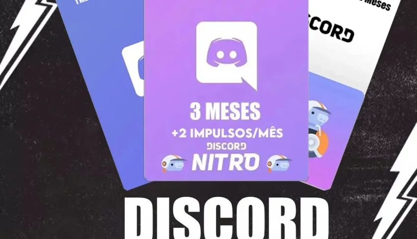 Discord Nitro Gaming 1 Mês + 2 Impulsos + ENVIO IMEDIATO