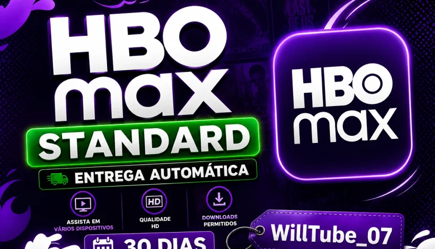 Hbo Max - Standard | Garantia [30 Dias]