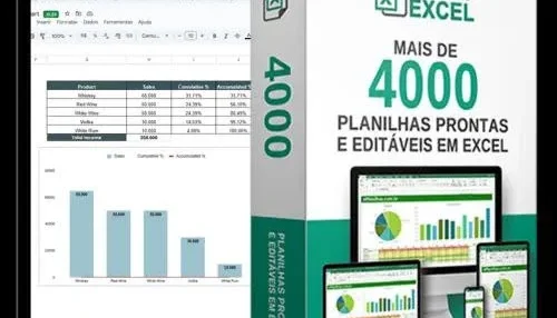 Pack de planilhas editáveis ✅