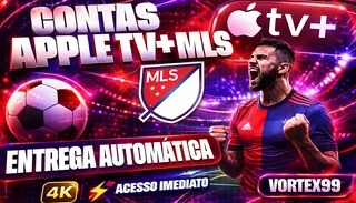 Apple Tv+Mls 4K- 1 Privada 30 Dias Entrega Automática