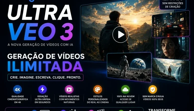 G. Flow Veo 3.1 Ultra Ilimitado — Melhor Custo Beneficio