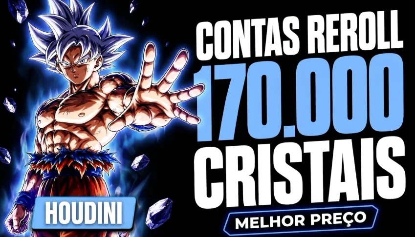 Contas Dragon Ball Legends - Cristais GARANTIDO