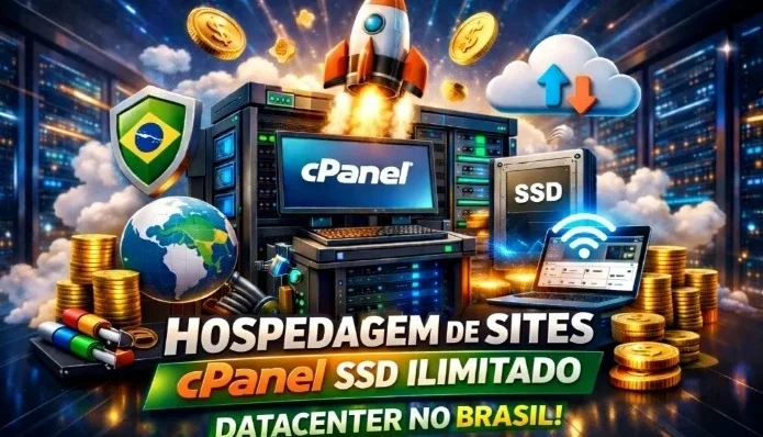 Servidor de Hospedagem (Sites e Lojas) super Proissional