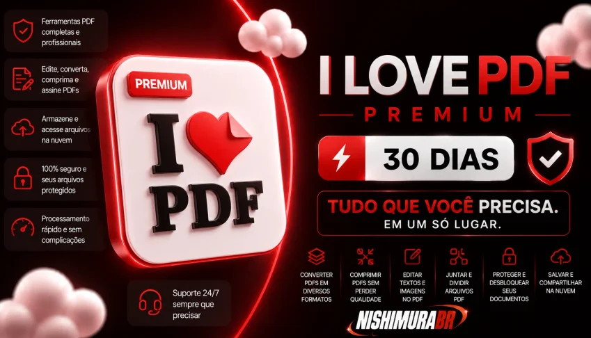📚 Ilovepdf Premium 30 Dias [+Brinde Gratís]
