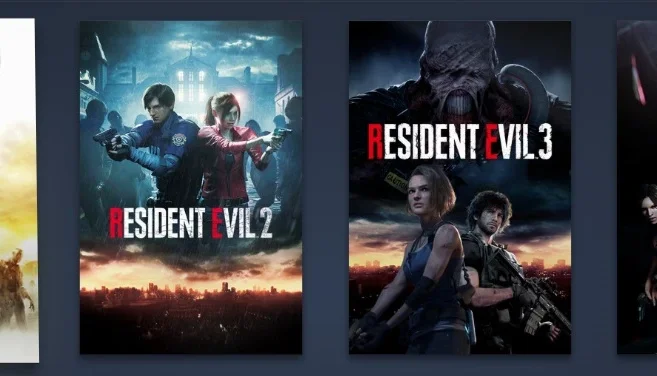 Combo de jogos Resident Evil 2R/3R/6 e Dying Light