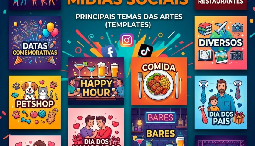 Super Pacote Completo Pra Midias Sociais + Brinde