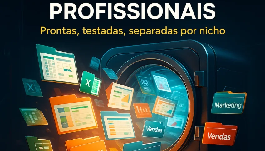15.000+ Planilhas Excel para TODOS os Nichos