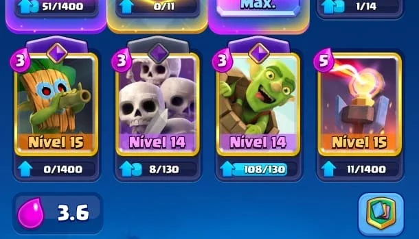conta clashroyale (antiga) 11300 trofeus