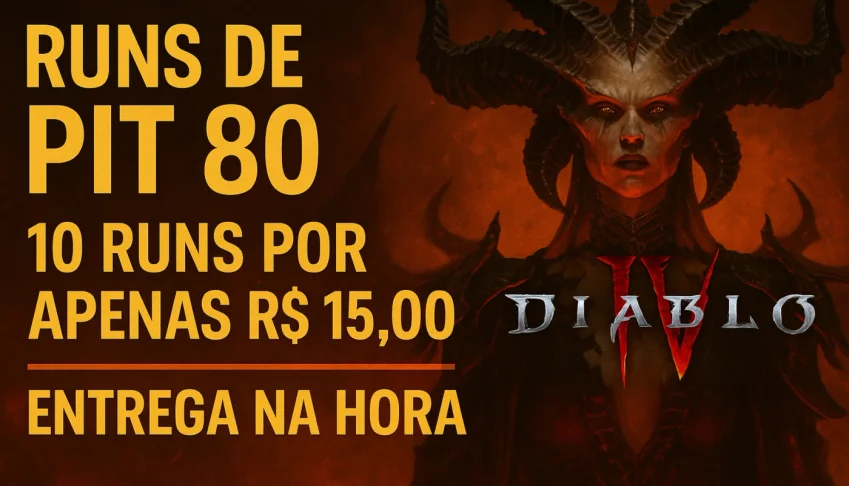 Runs De Pit 80 — 10 Runs Por Apenas R$ 15,00