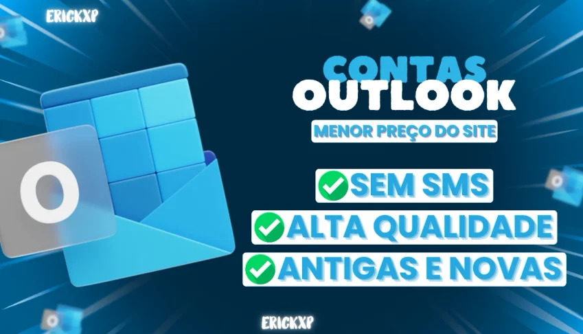 [Promoção] Contas Email Outlook Antigas E Novas | Ip Mix