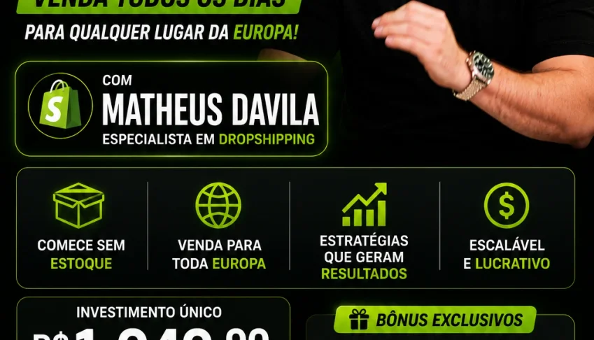 🚀 Dropship Sem Estoque – Matheus Davila