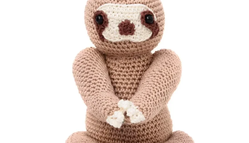 Preguiça em Amigurumi