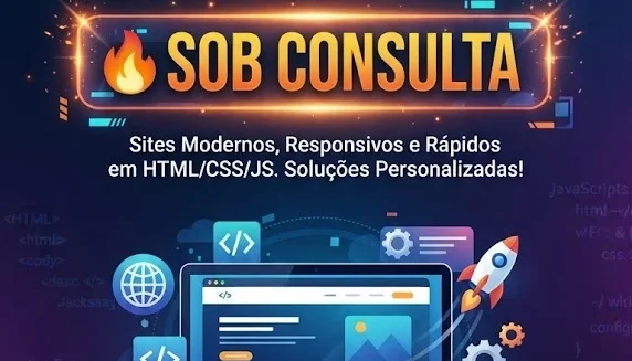 Desenvolvemos Sites E Sistemas Em Html Com Preços Especial