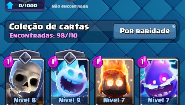 Conta De Clash Royale 800+Gemas