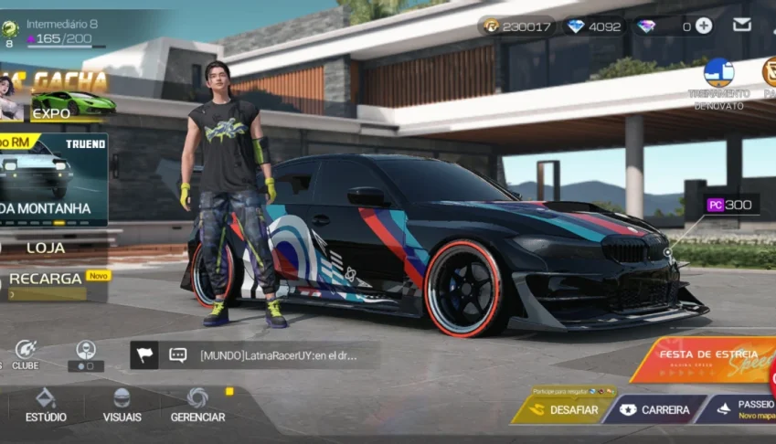 Conta do Racing Master