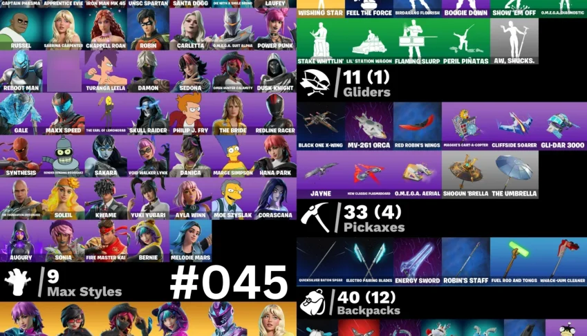 Conta de Fortnite | Iron Man | Bender | Entrega Automática