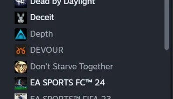 Conta de steam