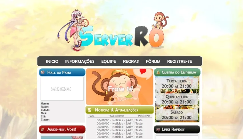 PACK DE WEBSITES HTML/PHP/CSS/JSCRIPT