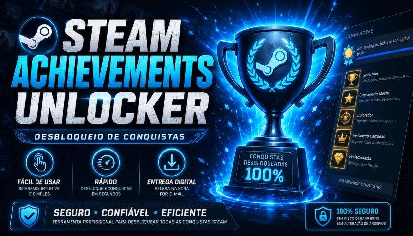 Unlock de Conquistas Steam