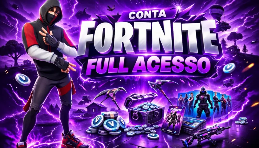 Conta Fortnite | 34 Skins | Entrega Automatica | Fa