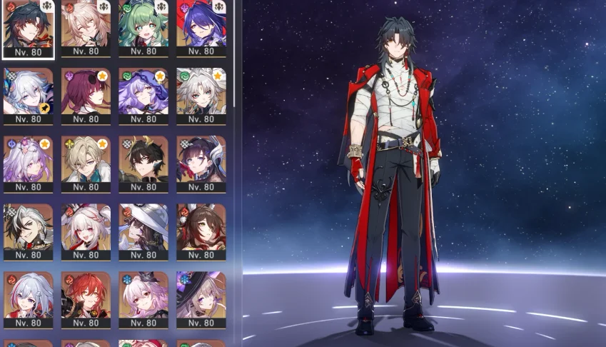 Conta End Game Honkai Star Rail Com Times Completos