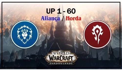 POWERUP-LEVEL WOW DO 1-60 COM ILEVEL- 100 MIN
