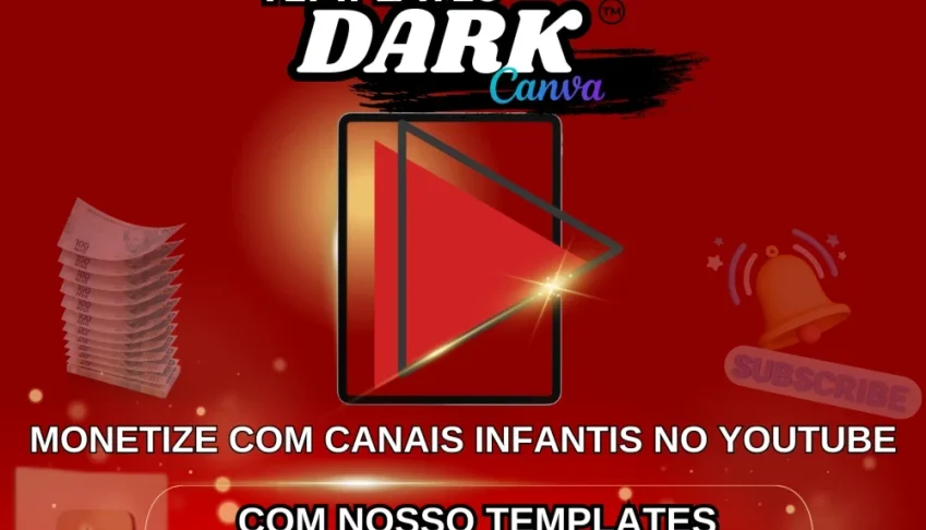 Templates Prontos CANAL DARK - Video Youtube Canal Dark