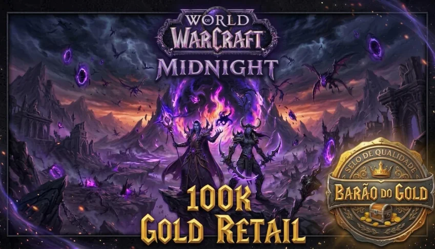 GOLD WOW RETAIL TODOS OS SERVIDORES 100k