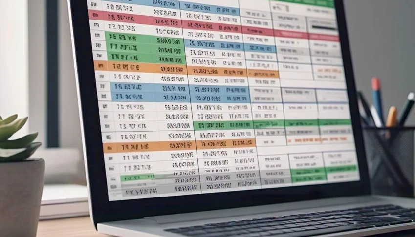 Planilha financeira