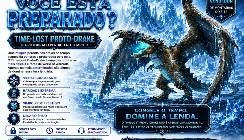 Wow - Time-lost Proto-drake / Protodraco Perdido No Tempo