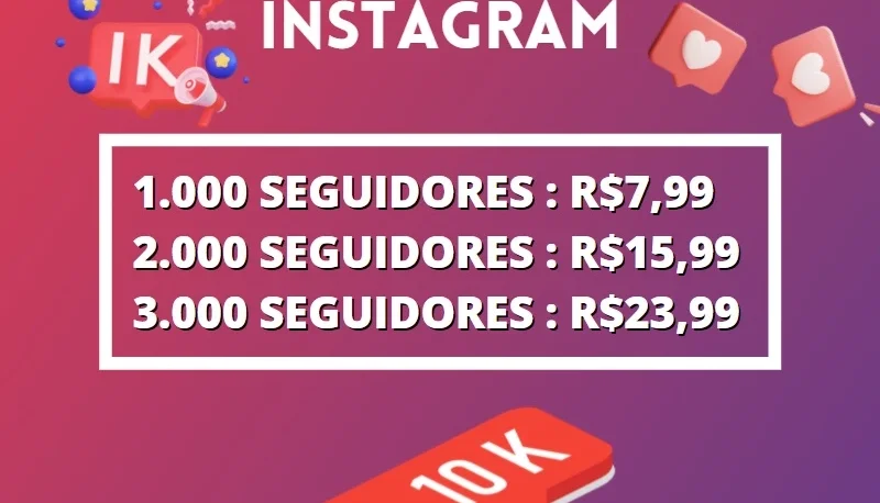 [PROMOÇÃO] Ganhe Muitos Seguidores no Instagram
