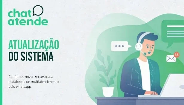 AtendeChat: 🤖 Sistema de Chatbot (Zap) Última Versão