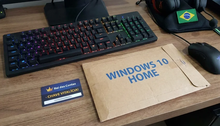 Windows 10 Home - Licença Original (Chave Vitalícia) - Envio