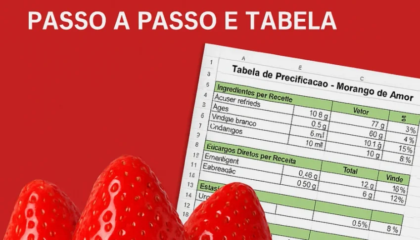 como fazer um caixa rápido com o morango do amor!!!