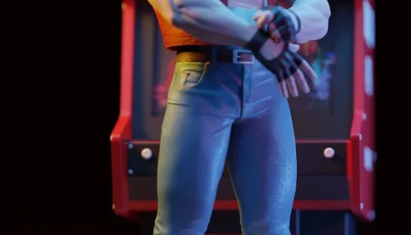 Terry Bogard 3d stl