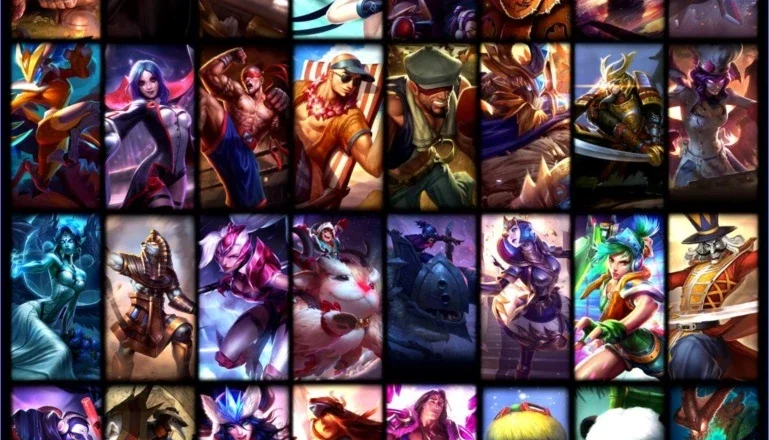 Vendo conta de lol ou troco por skins do csgo