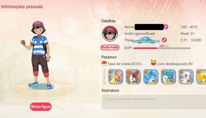 Conta do Monster Tamer Arena lev 37