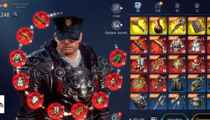 Conta Mir4 Lvl 111 Power 200k e 15 Pet Epicos
