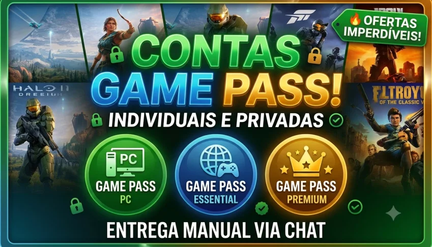 Xbox Game Pass-Contas privadas