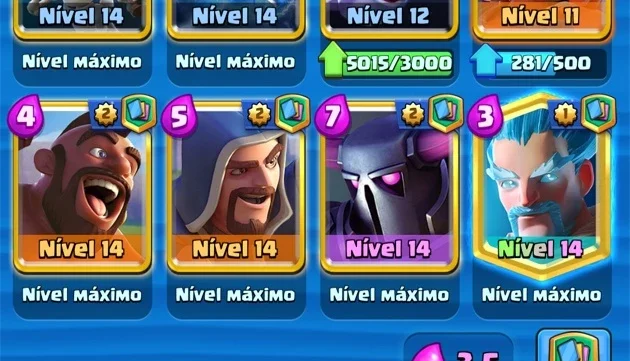 Conta Clash Royale