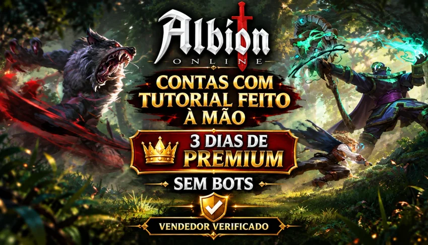 🔥Contas Albion – Tutorial Completo🔥