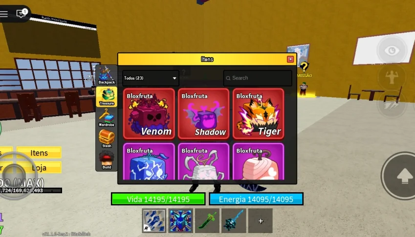 🥇Conta De Blox Fruit🥇Level Max Com Dark Blade E Etc