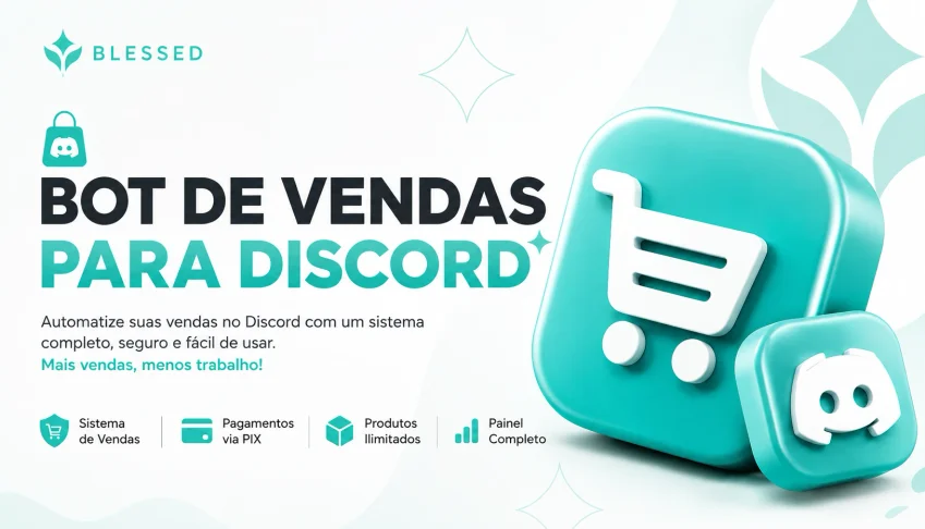Bot Vendas Discord | Vendas Automaticas | Pronto para Usar