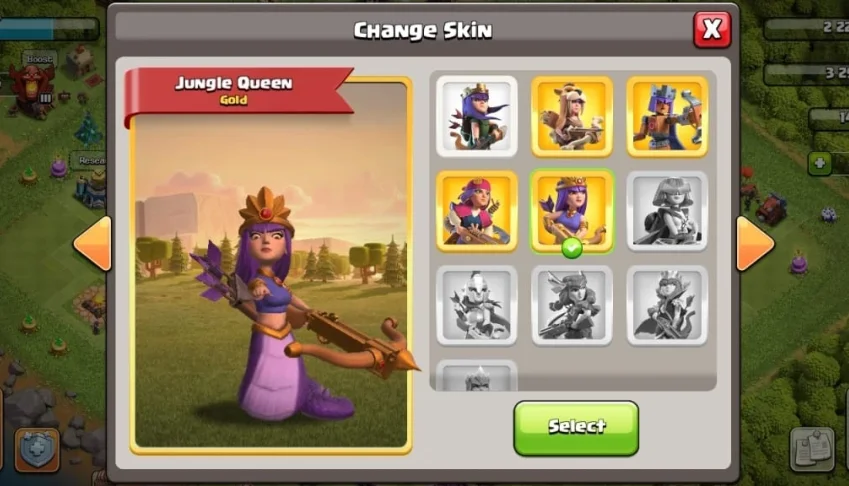 Conta Clash of clans cv 12 inicio