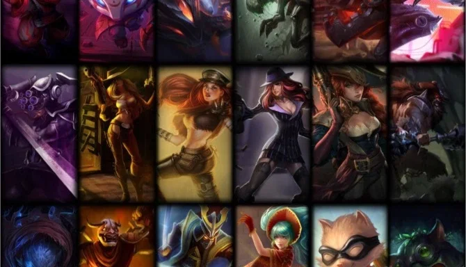 Conta no League of Legends 41 Skins Todos Personagens