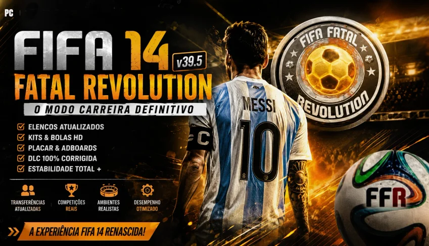 Fifa 14 + Patch Fatal Revolution V39.5 - Pc