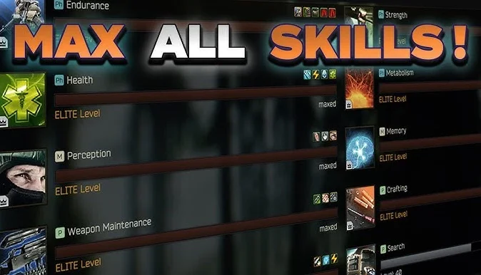 [PVE] Subo skills do PMC pro elite + Rep com os traders