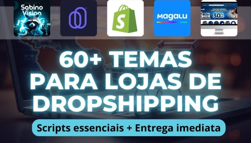 🛒 60 Temas Profissionais para Lojas Shopify